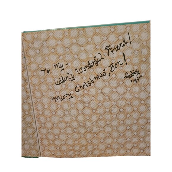 1991 Santa Cows Children's Book Hardback Cooper Edens Christmas - Picture 6 of 7